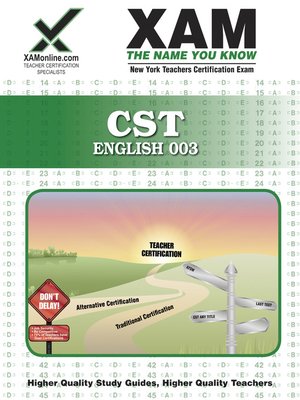 cover image of CST English 003